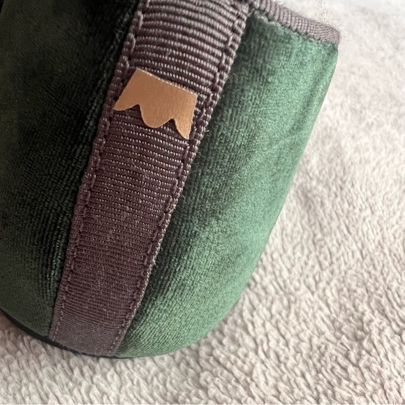 Birdies The Starling Evergreen Velvet Round Toe Loafer Flat Emerald Green Sz 10 - Picture 7 of 13